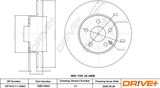 DR!VE+ Тормозной диск DBD1454C