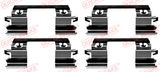 QUICK BRAKE Tarvikesarja, jarrupala 109-1234