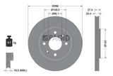PAGID Тормозной диск 52511NC