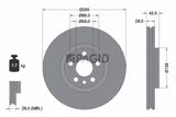 PAGID Тормозной диск 54150NC
