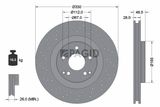 PAGID Тормозной диск 54198NHC