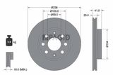 PAGID Тормозной диск 54334NC