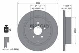 PAGID Тормозной диск 54493NC
