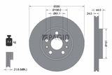 PAGID Тормозной диск 54968NC