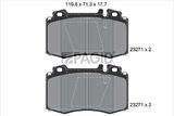 PAGID Комплект тормозов, дисковый тормозной механизм T1174N-50269N-00