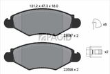 PAGID Комплект тормозных колодок, дисковый тормоз T1245N