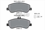 PAGID Комплект тормозных колодок, дисковый тормоз T1806N