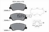 PAGID Комплект тормозных колодок, дисковый тормоз T2181N