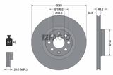 PAGID Bromssats, skivbroms T2462N-54458N-00
