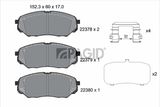 PAGID Комплект тормозных колодок, дисковый тормоз T2471N