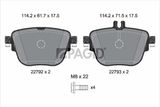 PAGID Комплект тормозных колодок, дисковый тормоз T2748N