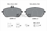 PAGID Комплект тормозов, дисковый тормозной механизм T2800N-56235N-00