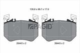 PAGID Комплект тормозных колодок, дисковый тормоз T2923N