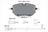 PAGID Комплект тормозных колодок, дисковый тормоз T2946N