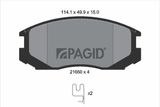 PAGID Jarrupala, levyjarru T3109N