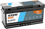 EXIDE Startera akumulatoru baterija EA1050