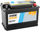 EXIDE Startera akumulatoru baterija EB1000