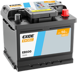 EXIDE Стартерная аккумуляторная батарея EB500