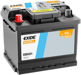 EXIDE Startera akumulatoru baterija EB501