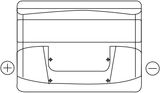 EXIDE Startera akumulatoru baterija EB501