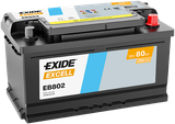 EXIDE Startera akumulatoru baterija EB802