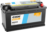 EXIDE Startera akumulatoru baterija EB950