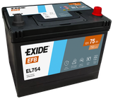EXIDE Startera akumulatoru baterija EL754
