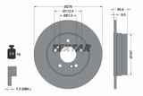 TEXTAR Комплект тормозов, дисковый тормозной механизм 2189803-0327-01
