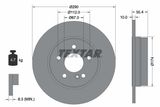 TEXTAR Комплект тормозов, дисковый тормозной механизм 2189803-0727-00
