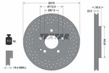 TEXTAR Комплект тормозов, дисковый тормозной механизм 2307004-1244-00