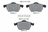 TEXTAR Bromsbeläggssats, skivbroms 2310601