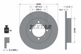 TEXTAR Комплект тормозов, дисковый тормозной механизм 2354901-0830-00