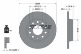 TEXTAR Комплект тормозов, дисковый тормозной механизм 2355402-1063-00