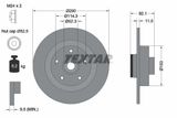 TEXTAR Комплект тормозов, дисковый тормозной механизм 2355406-2541-00