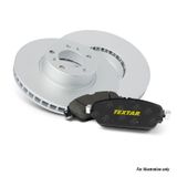 TEXTAR Комплект тормозов, дисковый тормозной механизм 2365201-1445-00