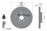 TEXTAR Bromssats, skivbroms 2370502-0468-00