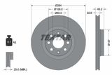 TEXTAR Bromssats, skivbroms 2370901-1458-00