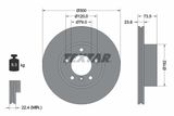 TEXTAR Комплект тормозов, дисковый тормозной механизм 2379401-1377-00