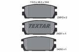 TEXTAR Bromsbeläggssats, skivbroms 2381301