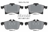 TEXTAR Комплект тормозных колодок, дисковый тормоз 2383201