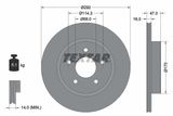 TEXTAR Комплект тормозов, дисковый тормозной механизм 2387101-2781-00