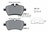 TEXTAR Комплект тормозов, дисковый тормозной механизм 2398401-1835-01