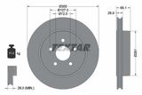 TEXTAR Комплект тормозов, дисковый тормозной механизм 2407601-2698-00