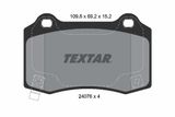 TEXTAR Bremžu komplekts, Disku bremzes 2407601-3347-00