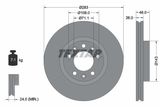 TEXTAR Комплект тормозов, дисковый тормозной механизм 2417501-2325-00