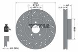 TEXTAR Комплект тормозов, дисковый тормозной механизм 2431001-1634-00