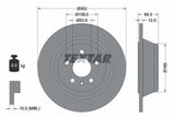 TEXTAR Комплект тормозов, дисковый тормозной механизм 2453702-1684-00