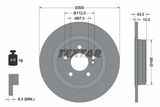 TEXTAR Комплект тормозов, дисковый тормозной механизм 2484803-2775-00