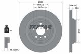 TEXTAR Комплект тормозов, дисковый тормозной механизм 2521502-2735-00