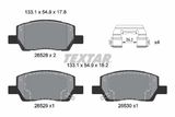 TEXTAR Комплект тормозных колодок, дисковый тормоз 2652801